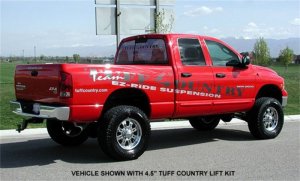Dodge Ram 3500 Suspension Lift Kit - Tuff Country - 4.5in Arm Lift Kit with Coil Springs (SX8000 Shocks) - `09-`12